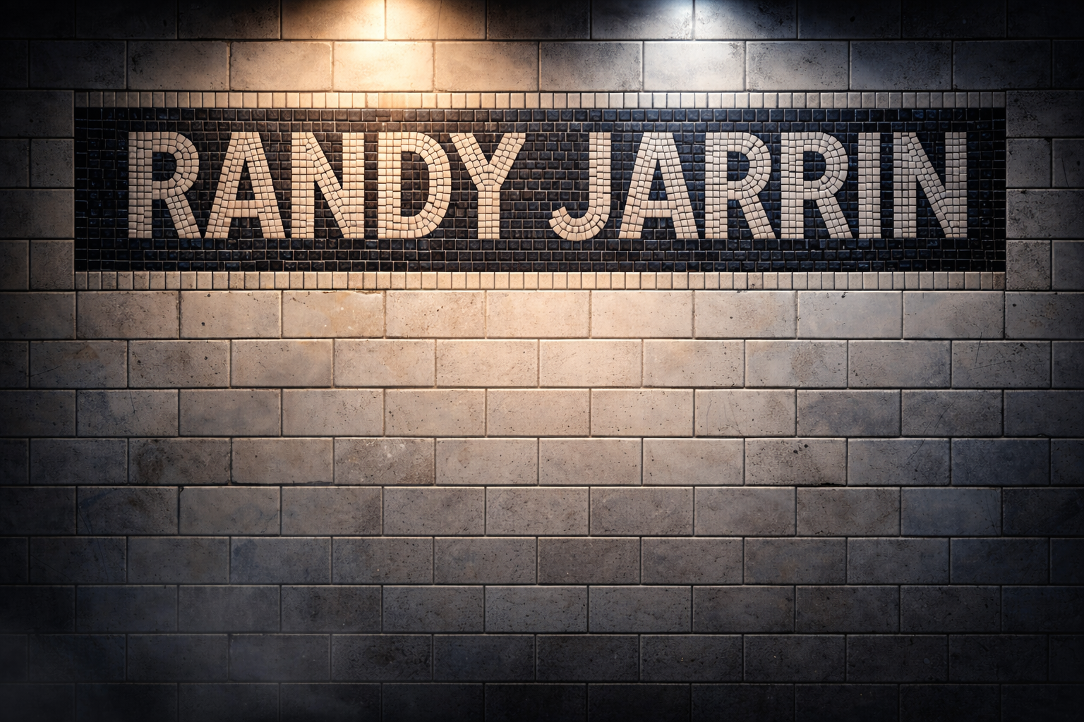 Subway tile wall from Hell's Kitchen